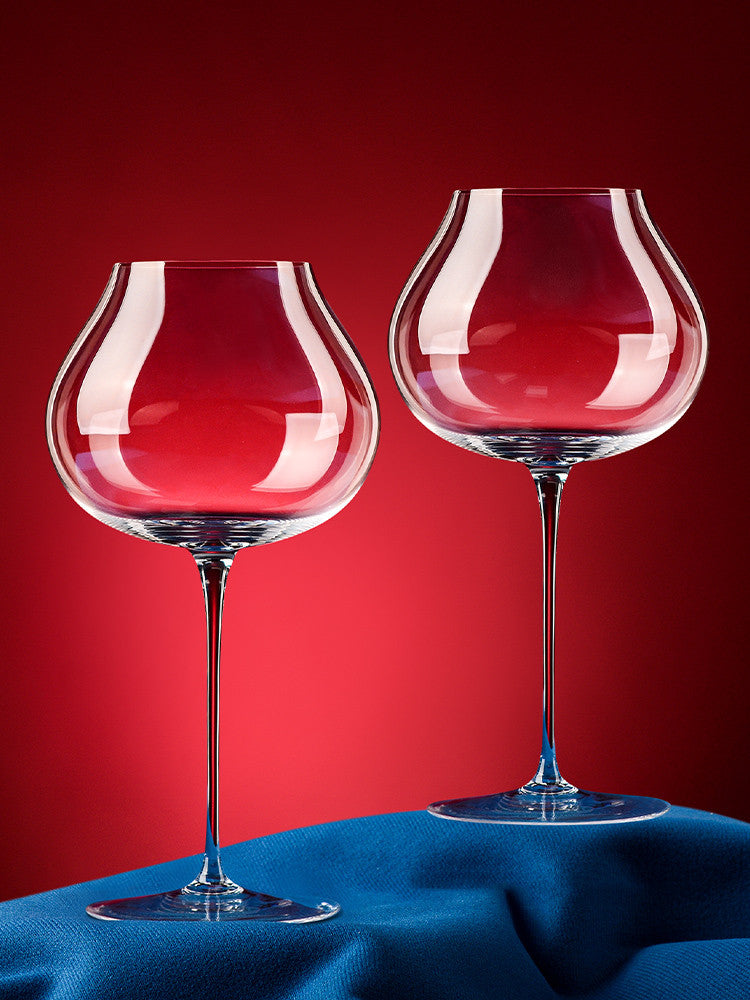 Elevate Your Wine Experience with Rona Crystal Pinot Noir Style Goblet